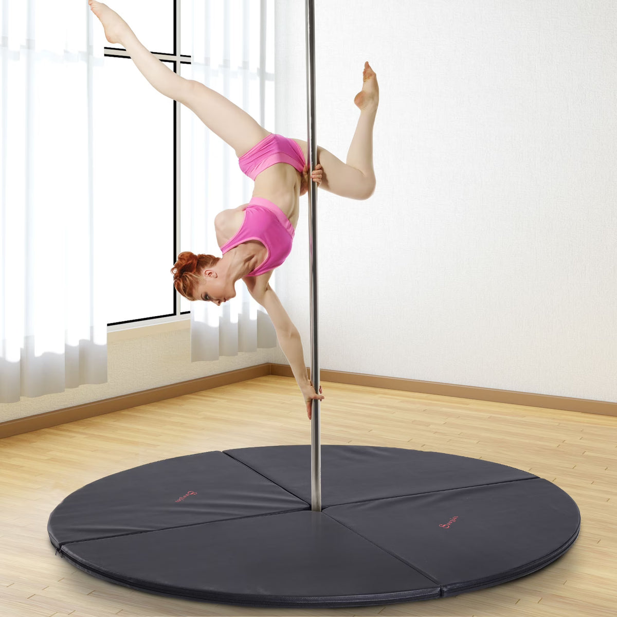 Soozier Extra-Protective Pole Dance Mat, Pole Crash Mat