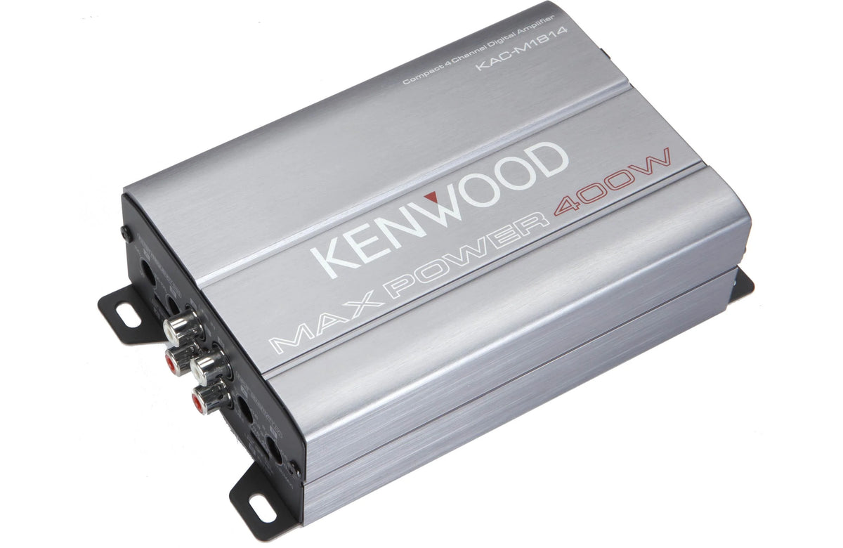 KENWOOD KAC-M1814 Max Power 400-Watt 4-Channel Class D Amp