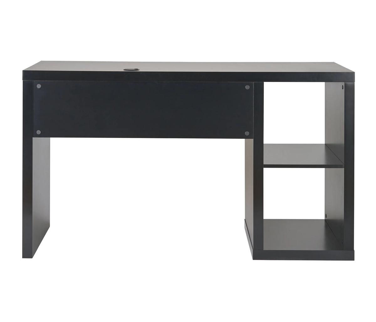 Better Homes & Gardens Cube Storage Office Desk, White Texture