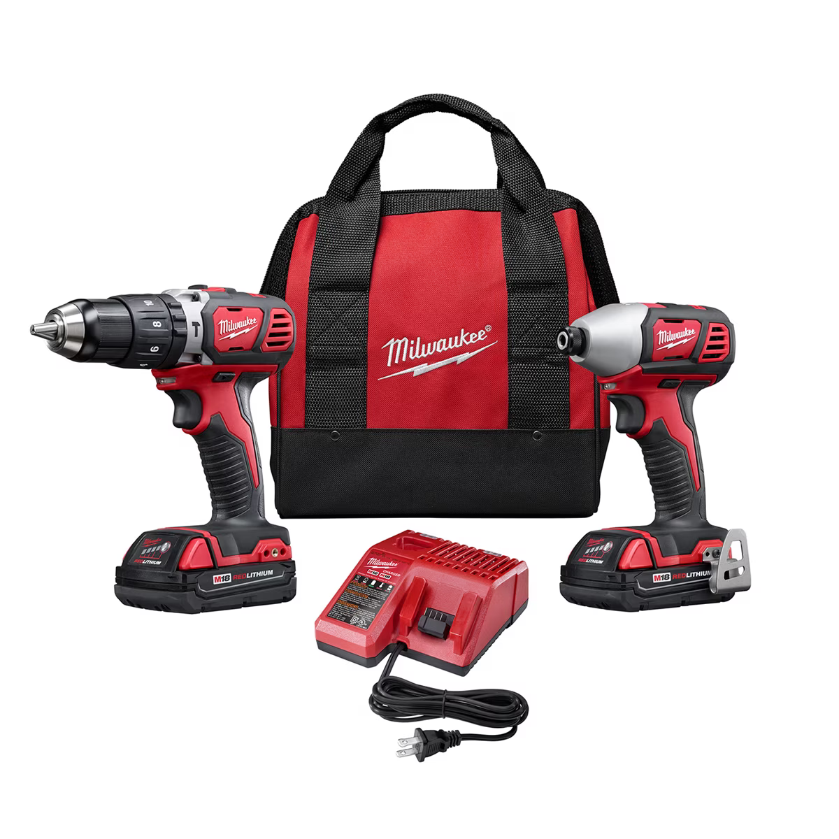Milwaukee Tool M18 Cordless LITHIUM-ION 2-Tool Combo Kit