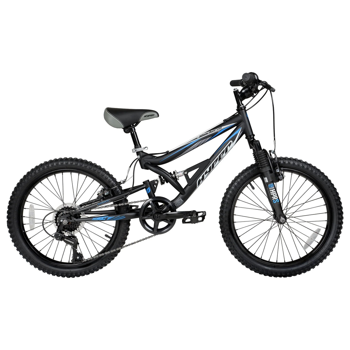 Bicycles 20" Boys Shocker Mountain Bike, Kids, Black