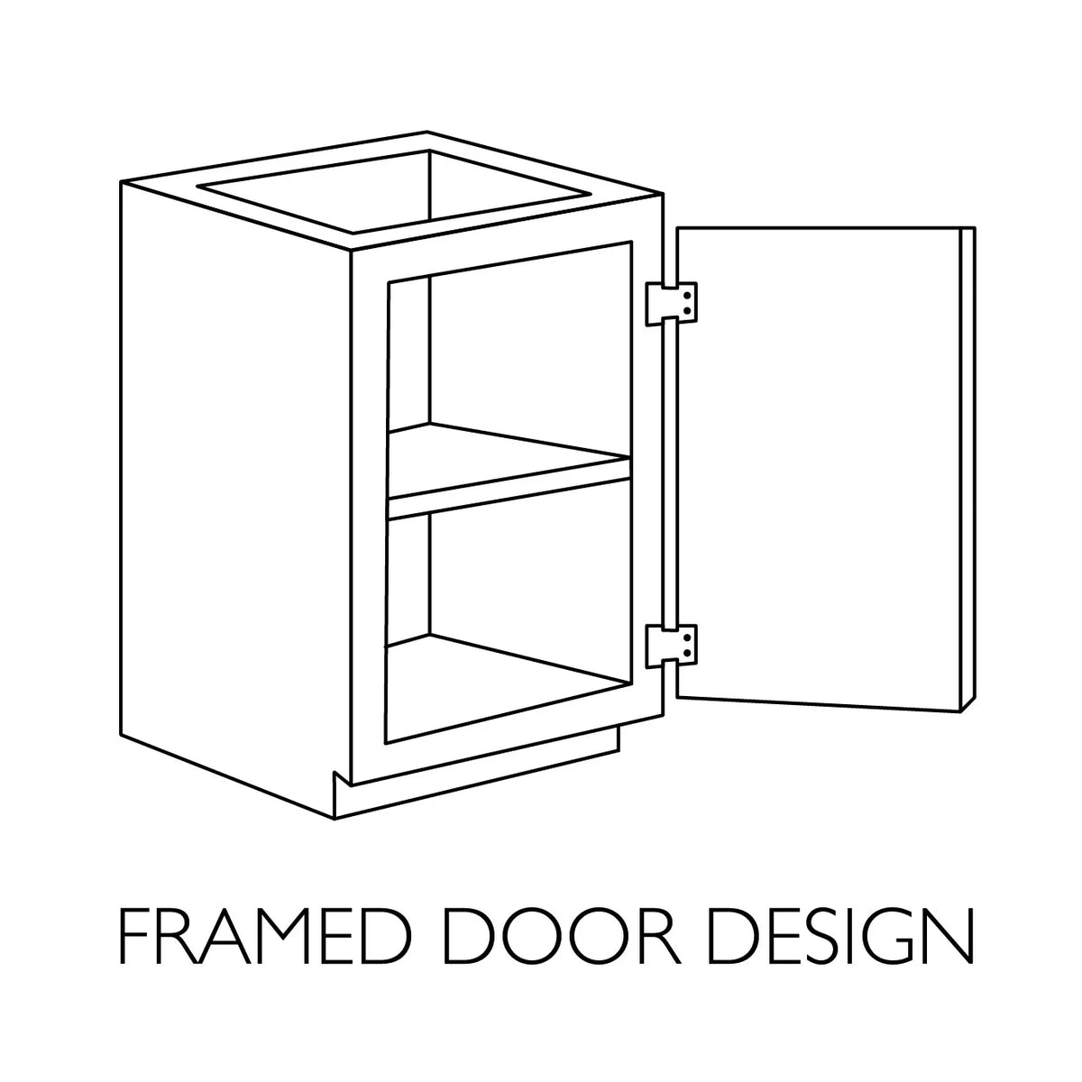 Design House 613570 Brookings Corner Wall Kitchen Cabinet 24x30x12, White