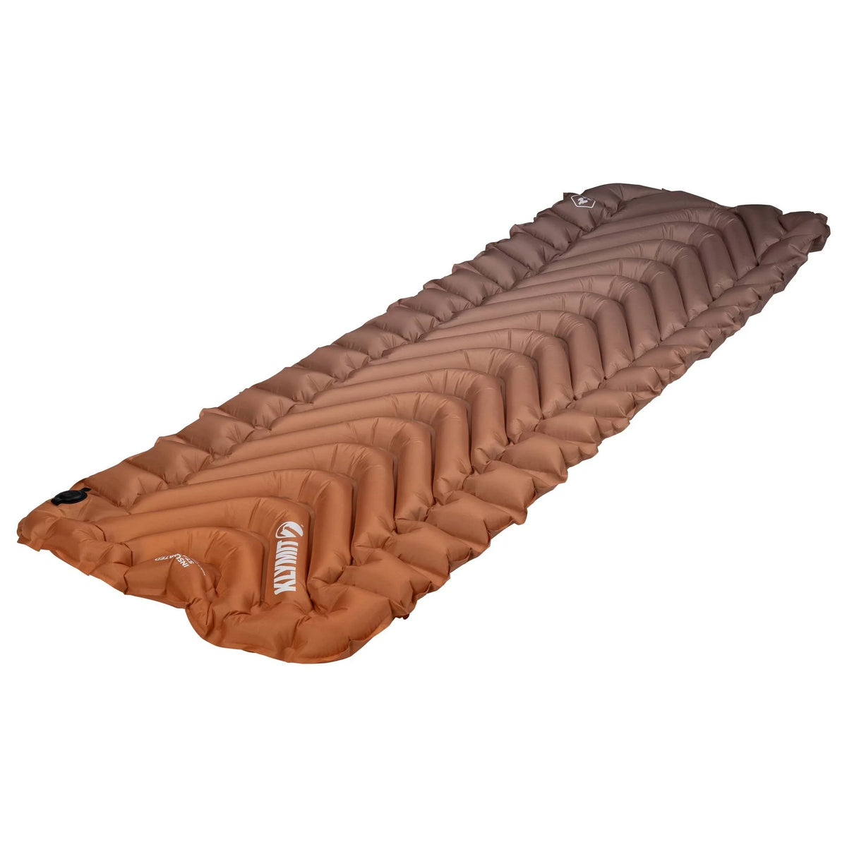 Klymit Insulated Static V2 Sleeping Pad, Lightweight 4-Season Camping Air Mattress for Warmth & Comfort, Saffron