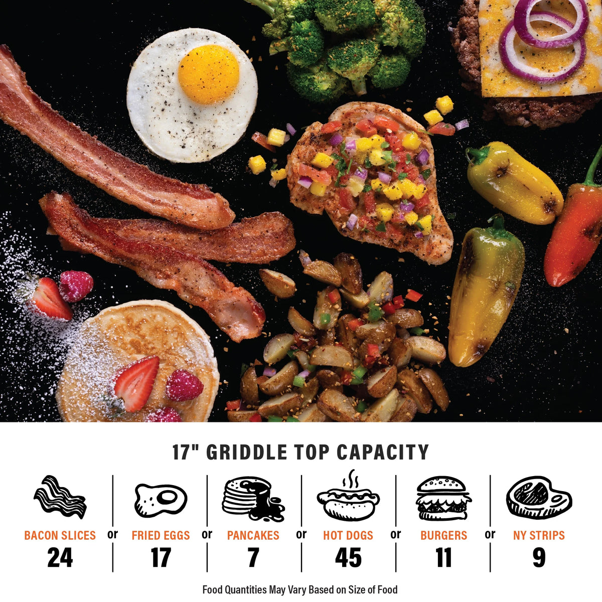Blackstone Adventure Ready 17” Propane Griddle with Hard Cover