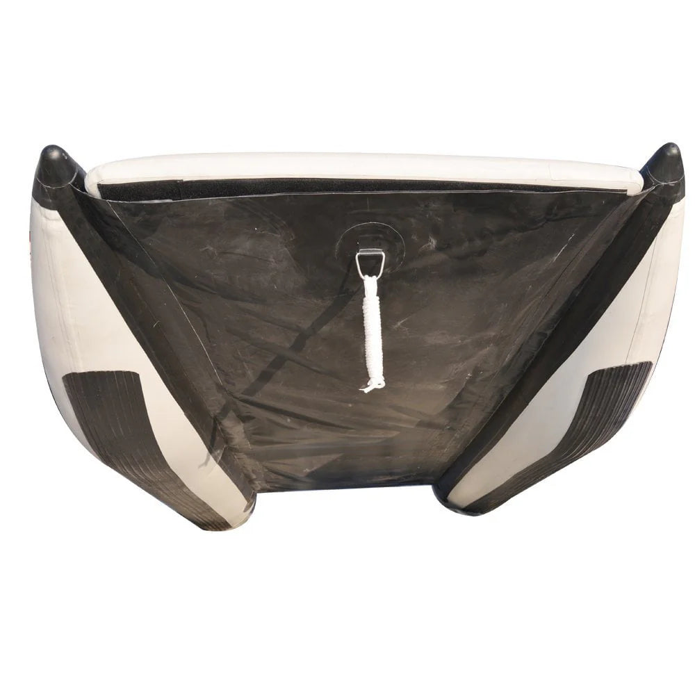 BRIS 11Ft Inflatable Catamaran Inflatable Boat Dinghy Mini Cat Gray