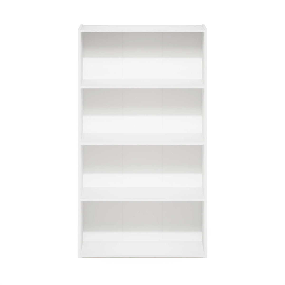 Furinno Pasir 4-Tier Open Shelf, White