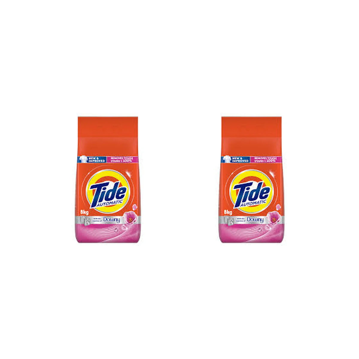 Tide Powder Laundry Detergent with Downy, 18.7 lb Bag �C Stain Removal & Fresh Softness