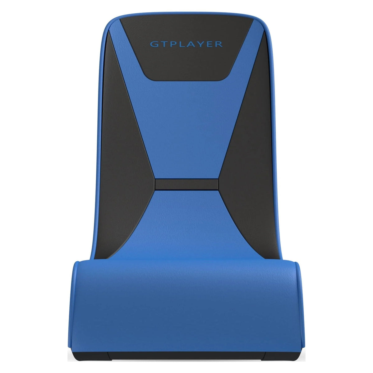 GTRACINGFaux Leather Floor Rocker Video Gaming Chair, Blue