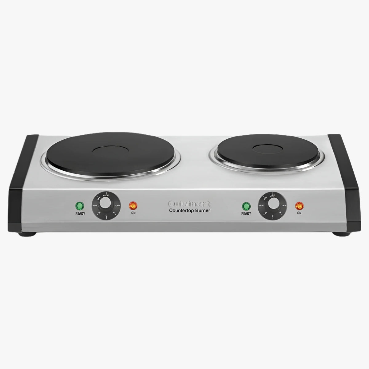 Cuisinart Countertop Double Burner in Stainless Steel with 2 Burners