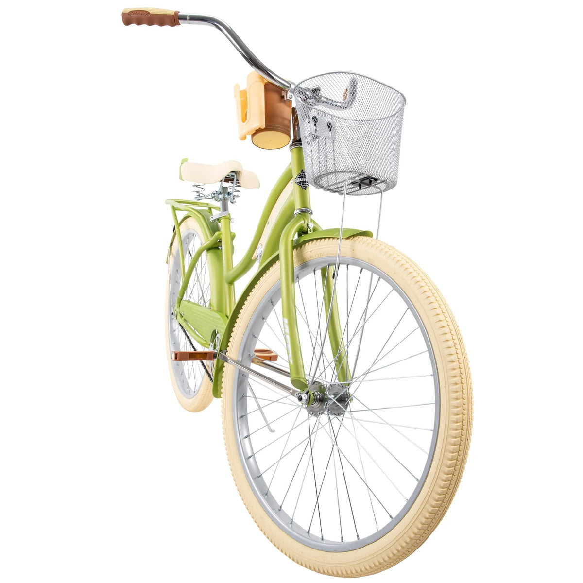 Nel Lusso Classic Cruiser Bike with Perfect Fit Frame, Women's, Green, 26"