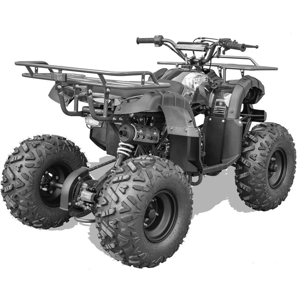 MotoTec Bull 125cc ATV with Front and Rear Racks