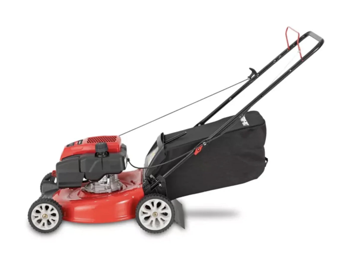 Restored Troy-Bilt TB120C | 21in 163cc Walk Behind Push Mower | 3-in-1 Deck (Refurbished)