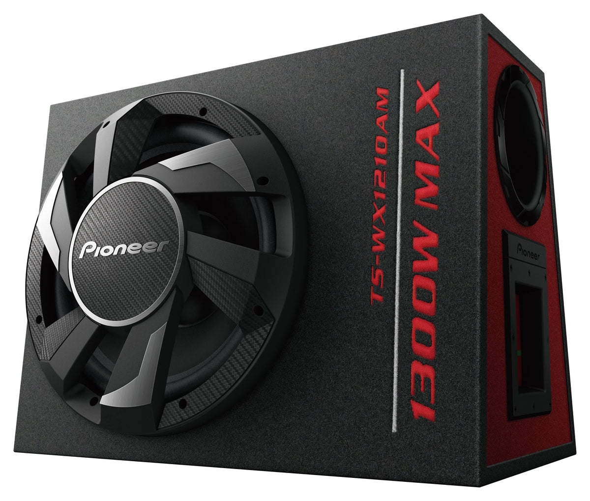 Pioneer TS-WX1210AM 12�?1300 Max Power Ported Enclosure Active Subwoofer with Built-in Amplifier