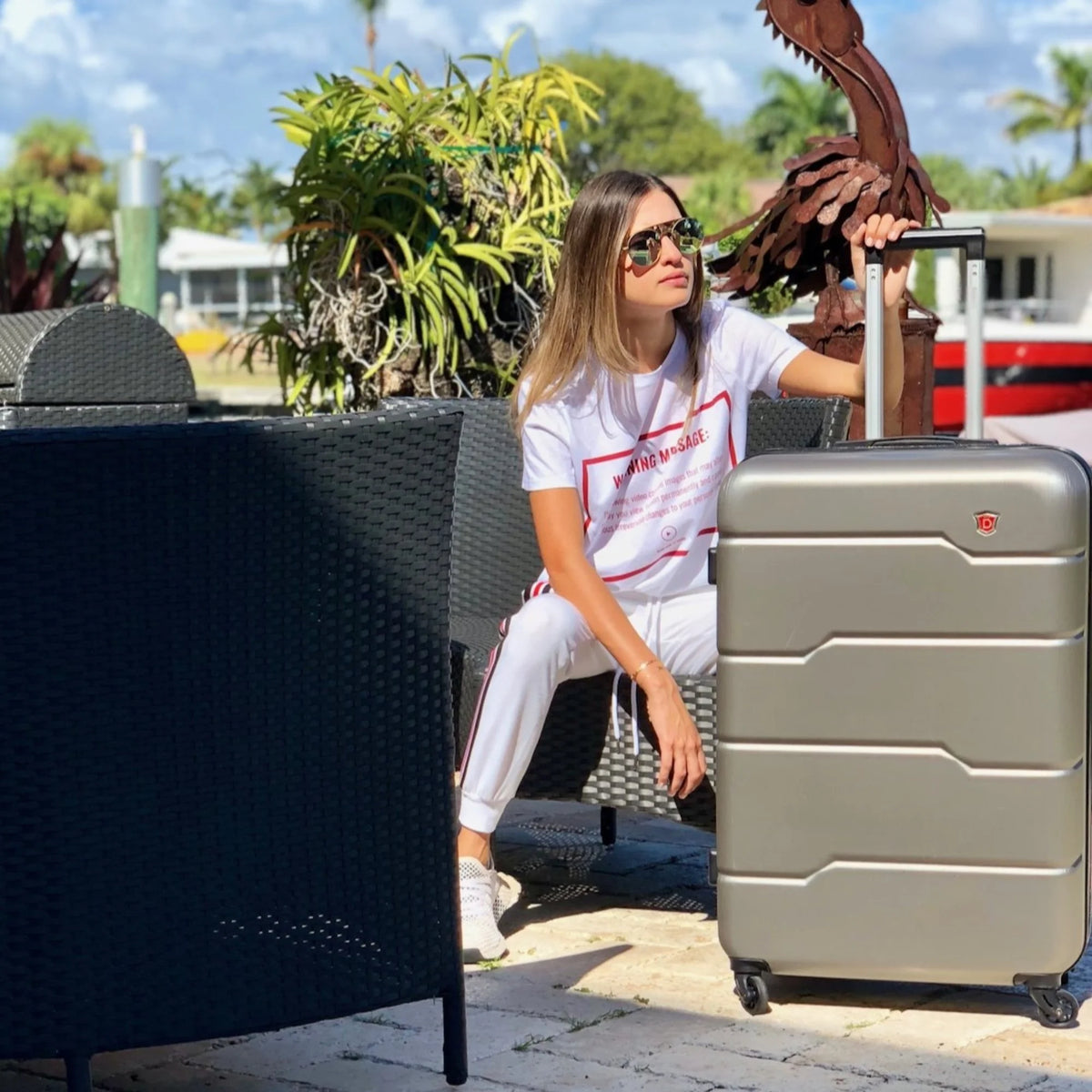 DUKAP Rodez 28" Lightweight Hardside Spinner Luggage