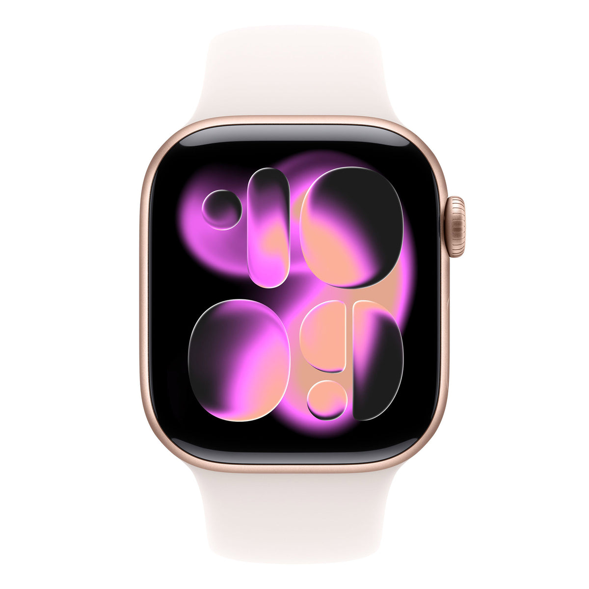 Apple Watch Series 11 (GPS) 42mm Case with Sport Band (Size S/M), Hypertension Notifications, Sleep Score, Advanced Workout Metrics