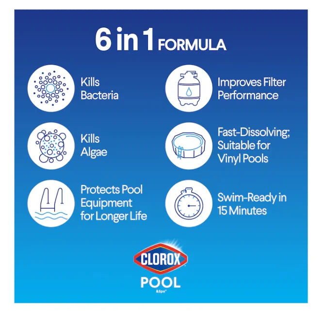 Clorox Pool&Spa 12 -Pack 16-oz Dichlor Pool Shock