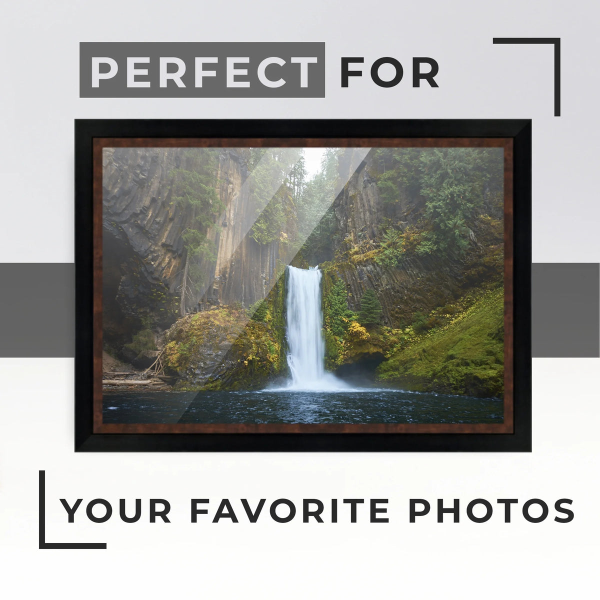 20x48 Frame Black Passaggi Solid Wood Picture Frame Width 1.5 Inches | Interior Depth 0.5 Inches |