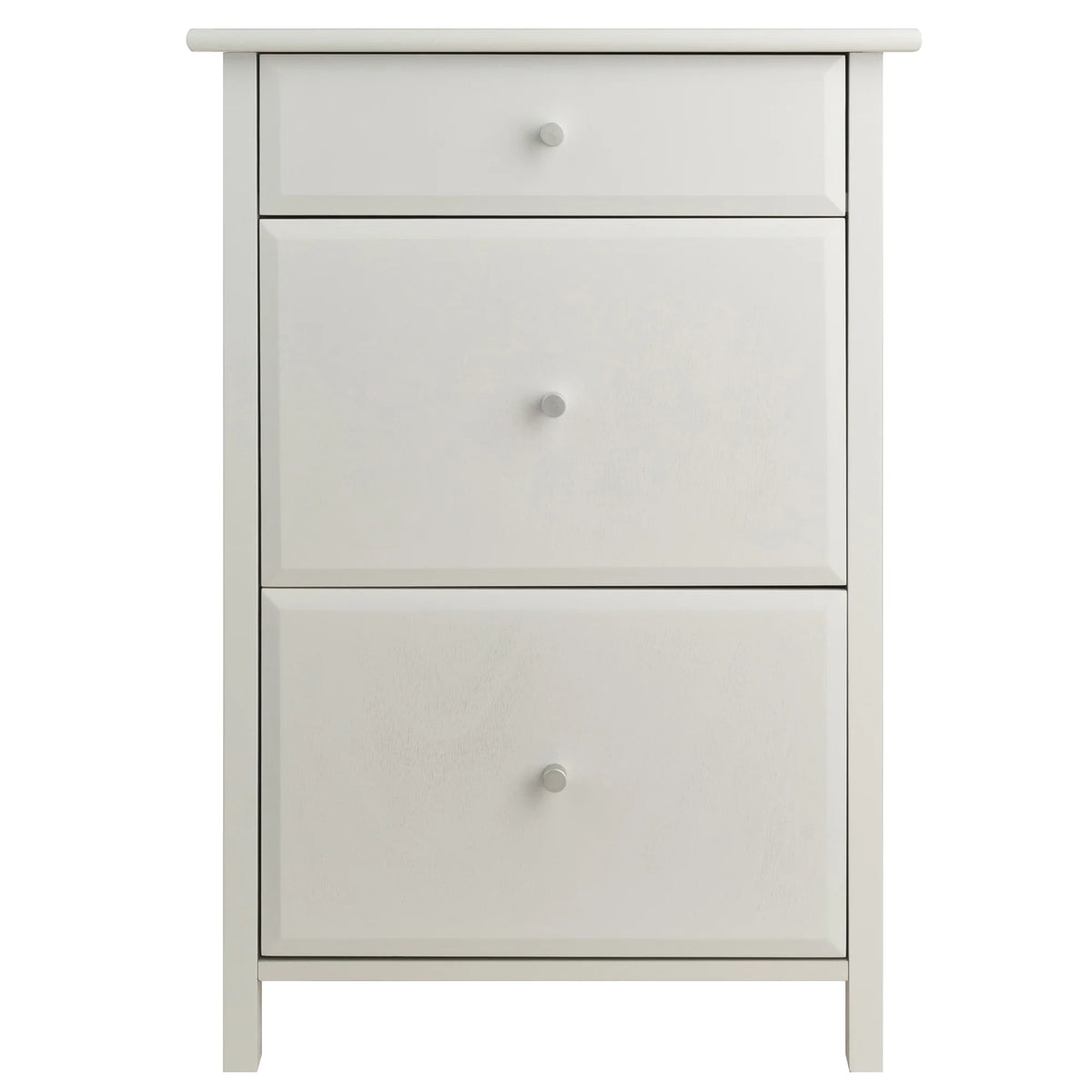 Winsome Delta Home Office File Cabinet, White Finish