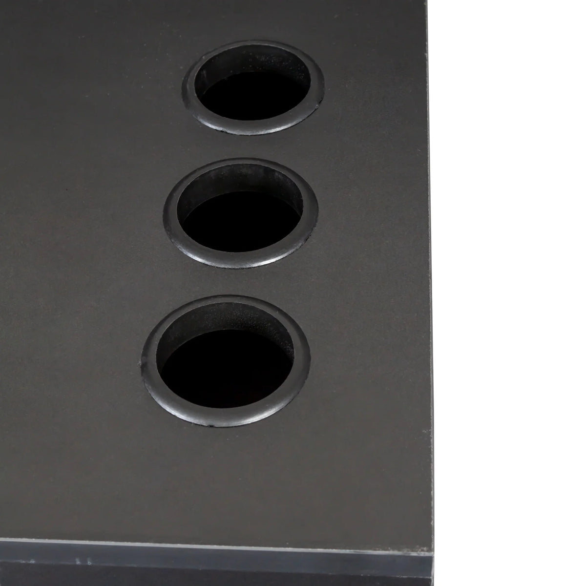 Modern Vanity Desk with Lights Makeup Vanity Dressing with Mirror Large Storage Space Black