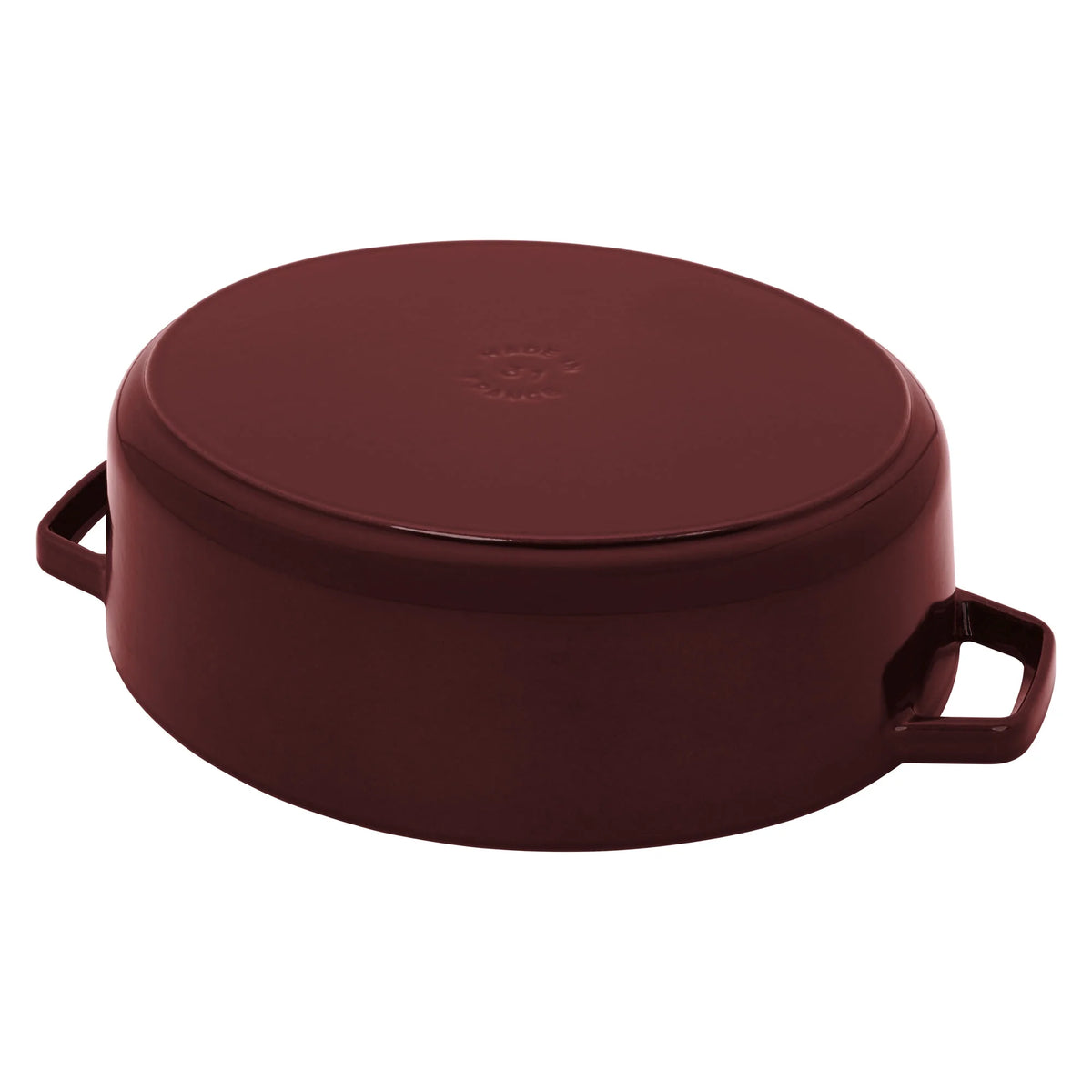 Staub Cast Iron 6.25-qt Shallow Oval Dutch Oven - Citron