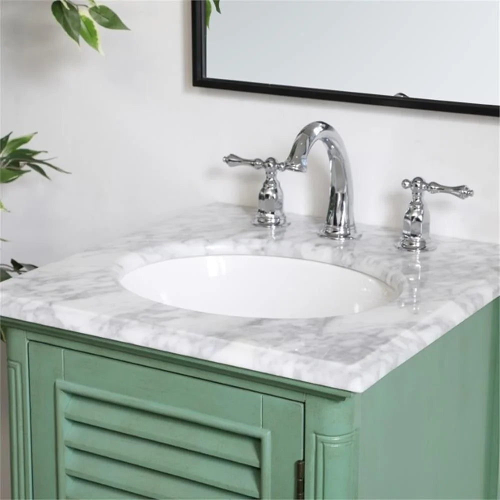 19 inch single bathroom vanity in grey