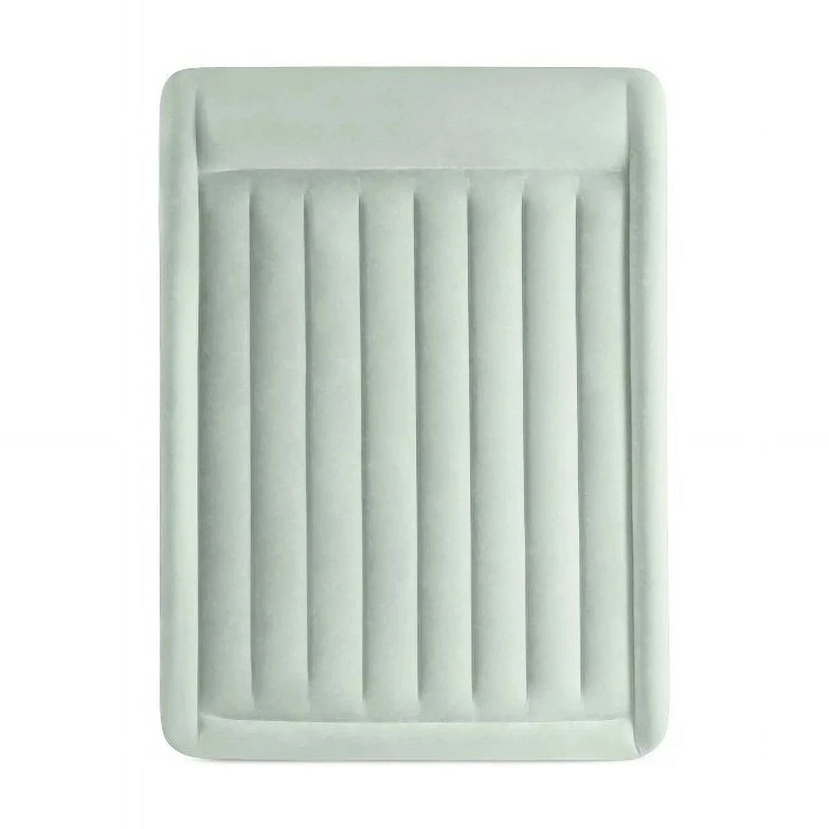 Intex Air Mattress Off-White/Blue QUEEN Elevated 18" Rest Internal Pump