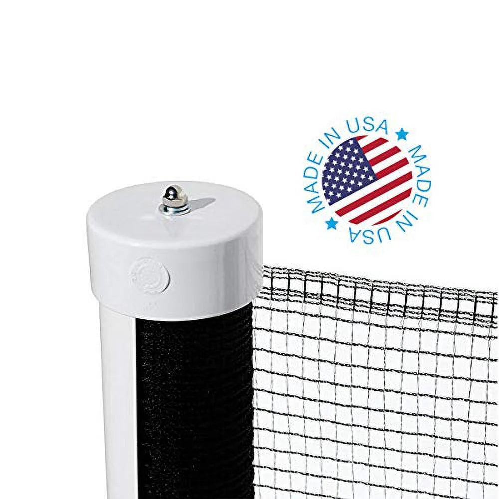 KidKusion Retractable Driveway Guard, Plastic & Steel, Gate, Toddlers, 24 ft Long, 1 CT, Black