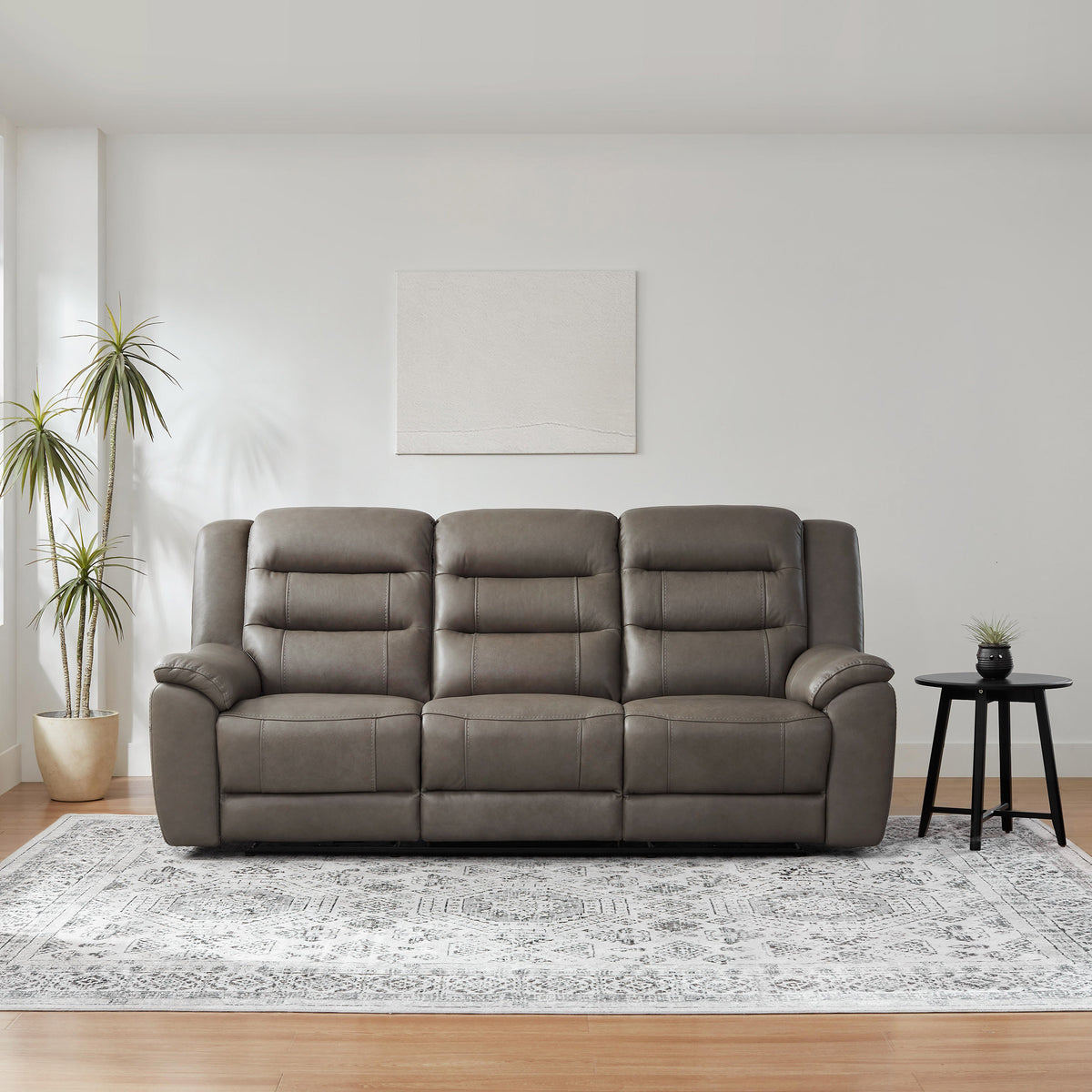 Mason Leather Power Reclining Sofa with Power Headrests