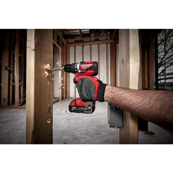 M18 18V Lithium-Ion Cordless Compact Drill/Impact/Multi-Tool/Circular Saw/Reciprocating Saw Combo Kit (5-Tool)