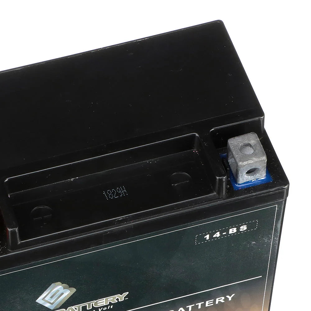 Atv Battery Ytx14-Bs For Honda Trx500Fa Fourtrax Rubicon 500Cc Years (2001-2014)