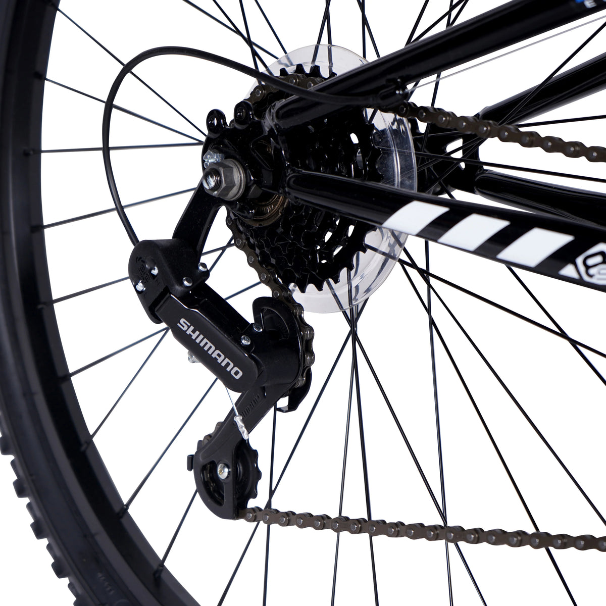 Hyper Bicycles Men's 26" Shocker Mountain Bike, Black/Green