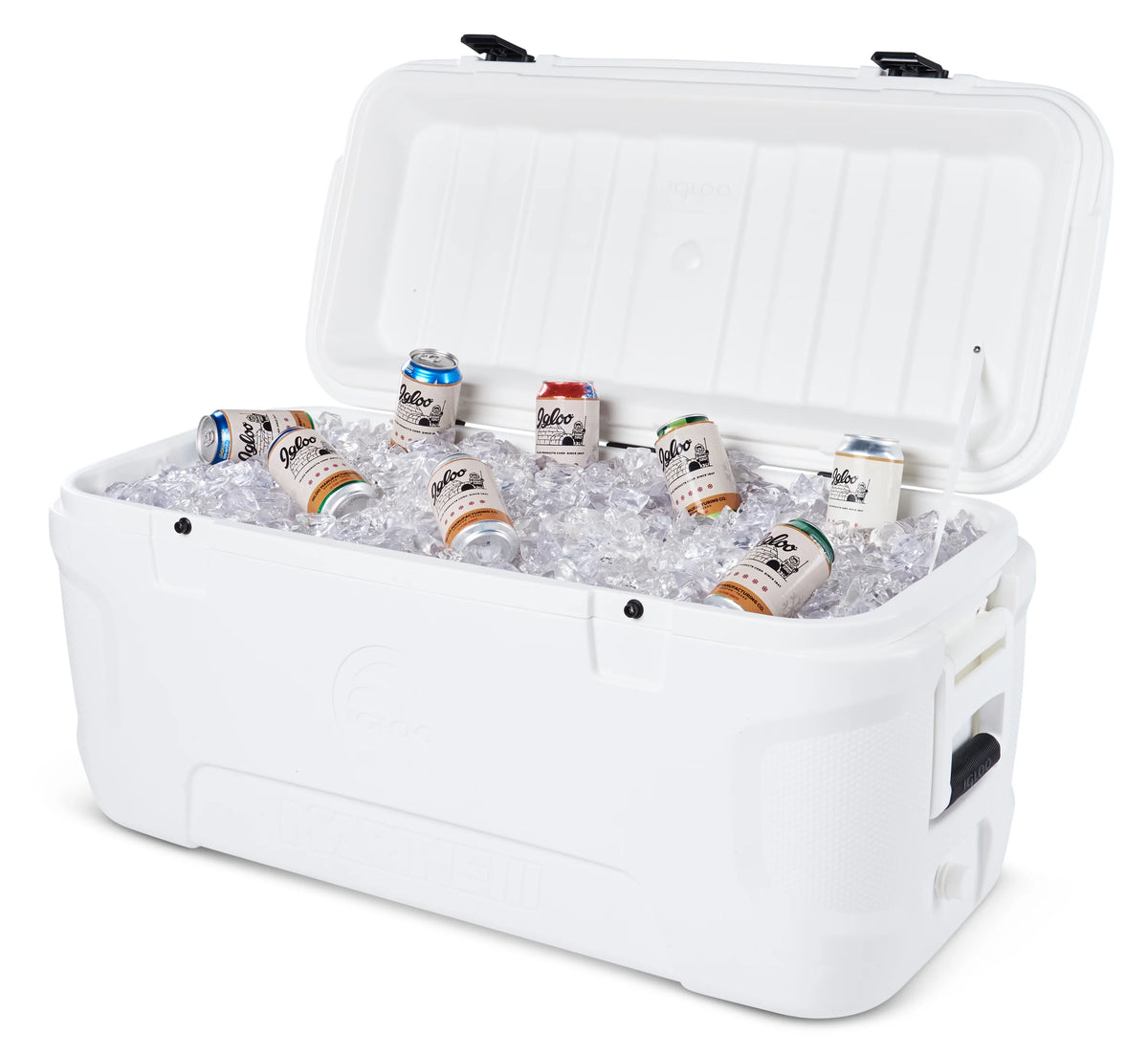 Igloo 120 qt. 5-Day Marine Ice Chest Cooler, White