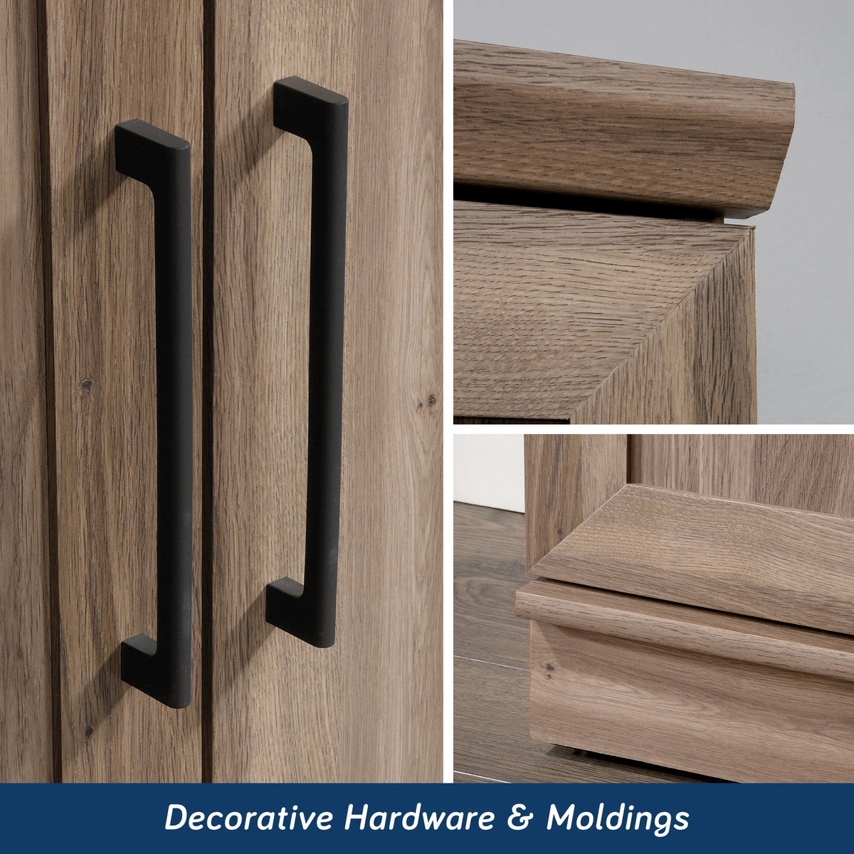 Sauder Homeplus Storage Cabinet, Sienna Oak Finish