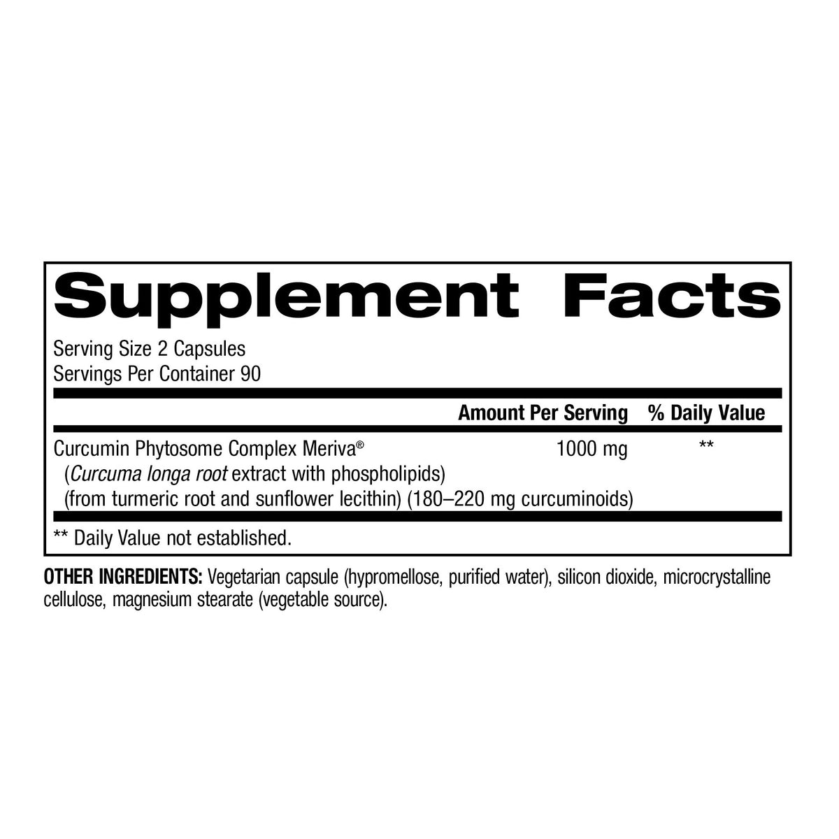 trunature Premium Turmeric 1000 mg, 180  Vegetarian Capsules