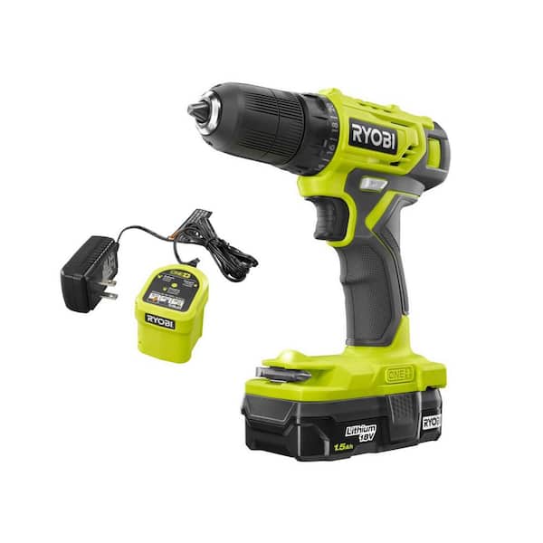 ONE+ 18V Cordless 3/8 in. Drill/Driver Kit with 1.5 Ah Battery and Charger