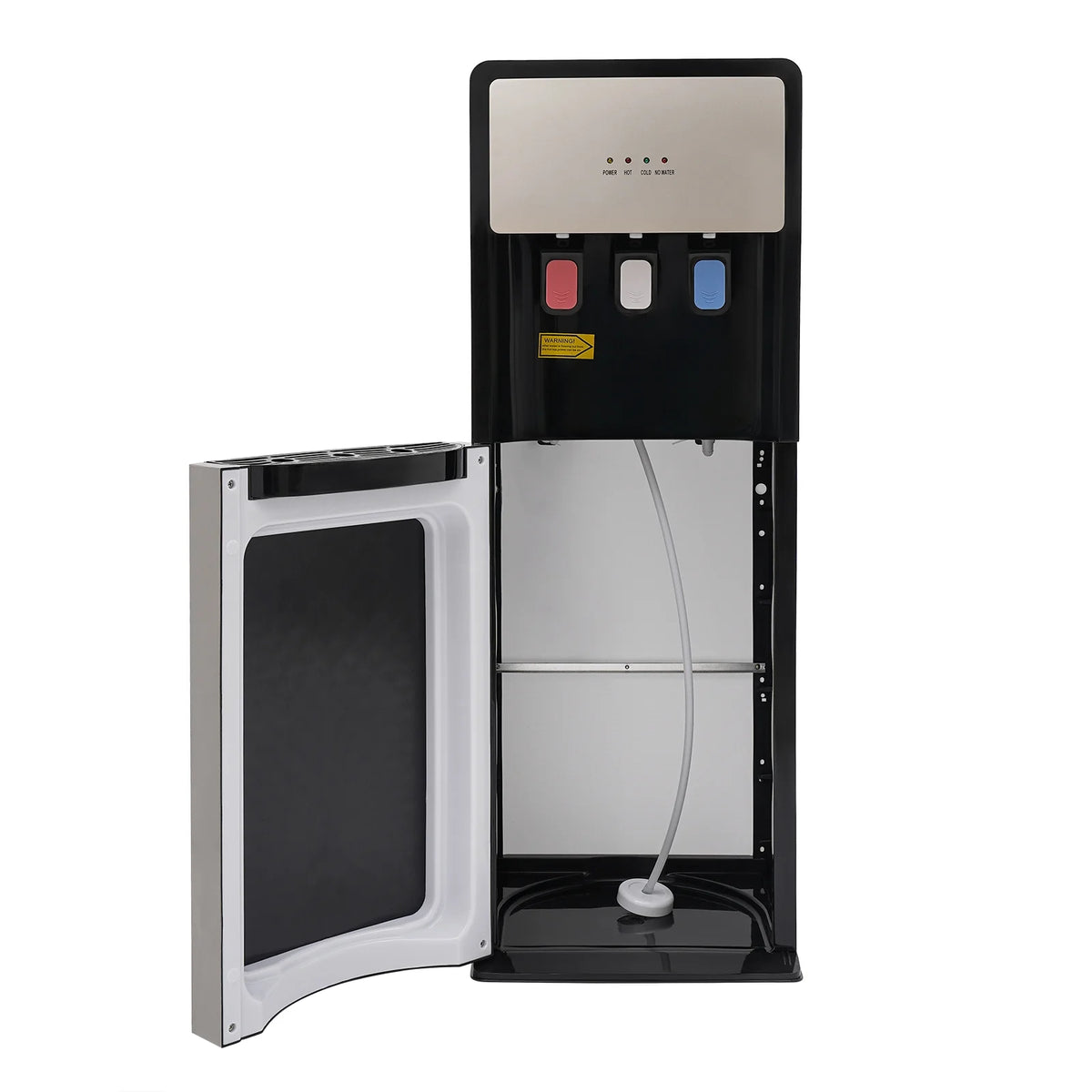 Bottom Loading Water Cooler Dispenser, 110V Hot & Cold Standing Water Dispenser, PP Hot and Cold Water Dispenser