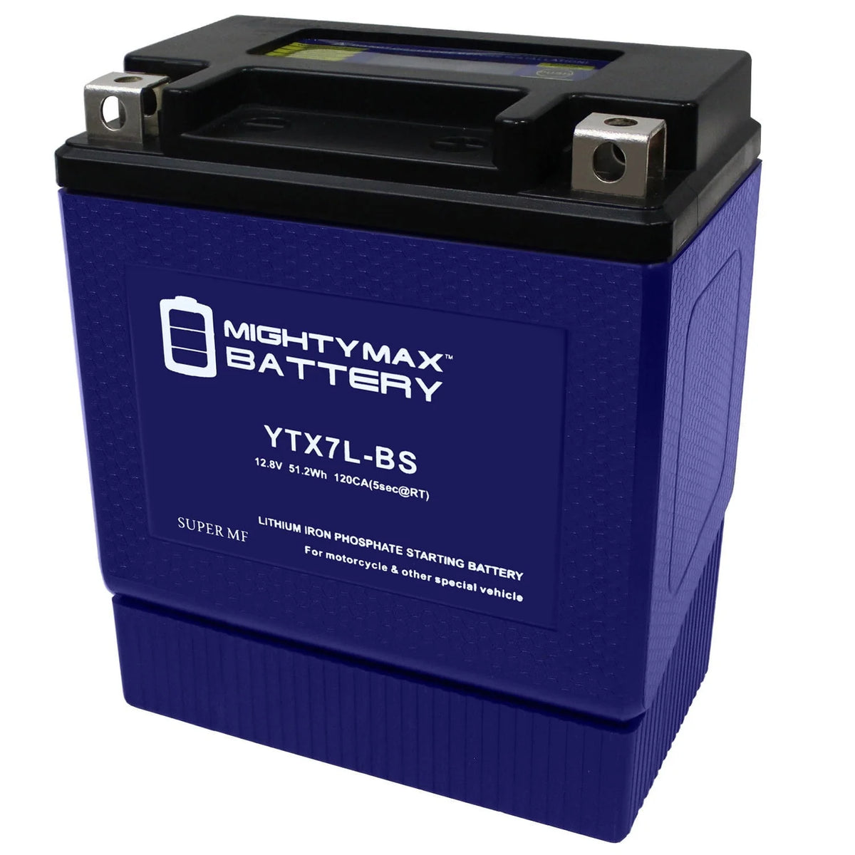 YTX7L-BS Lithium Battery Replaces Powersport Motorcycle ATV Scooter