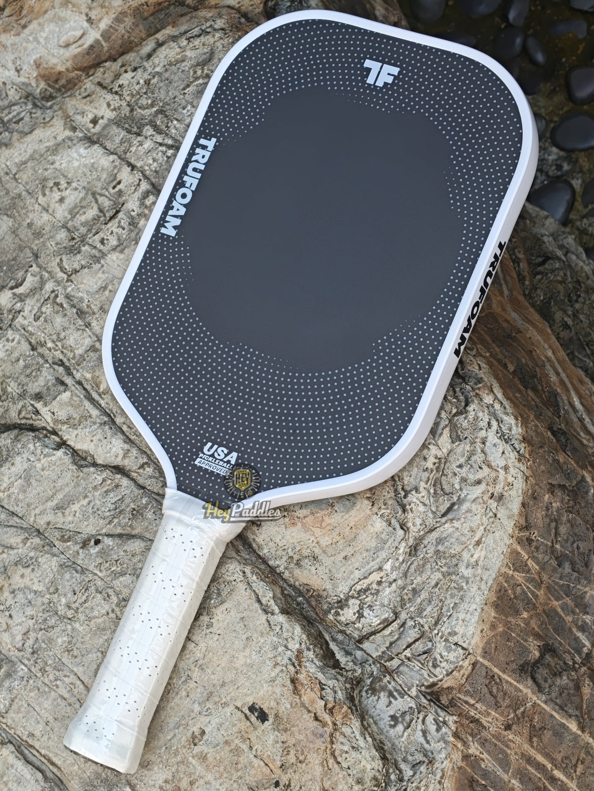 2025 New TruFoam Genesis Pickleball Paddle 100% Foam Core No Honeycomb 14mm Thermoformed T700 Raw Carbon Fiber Pickleball Racket