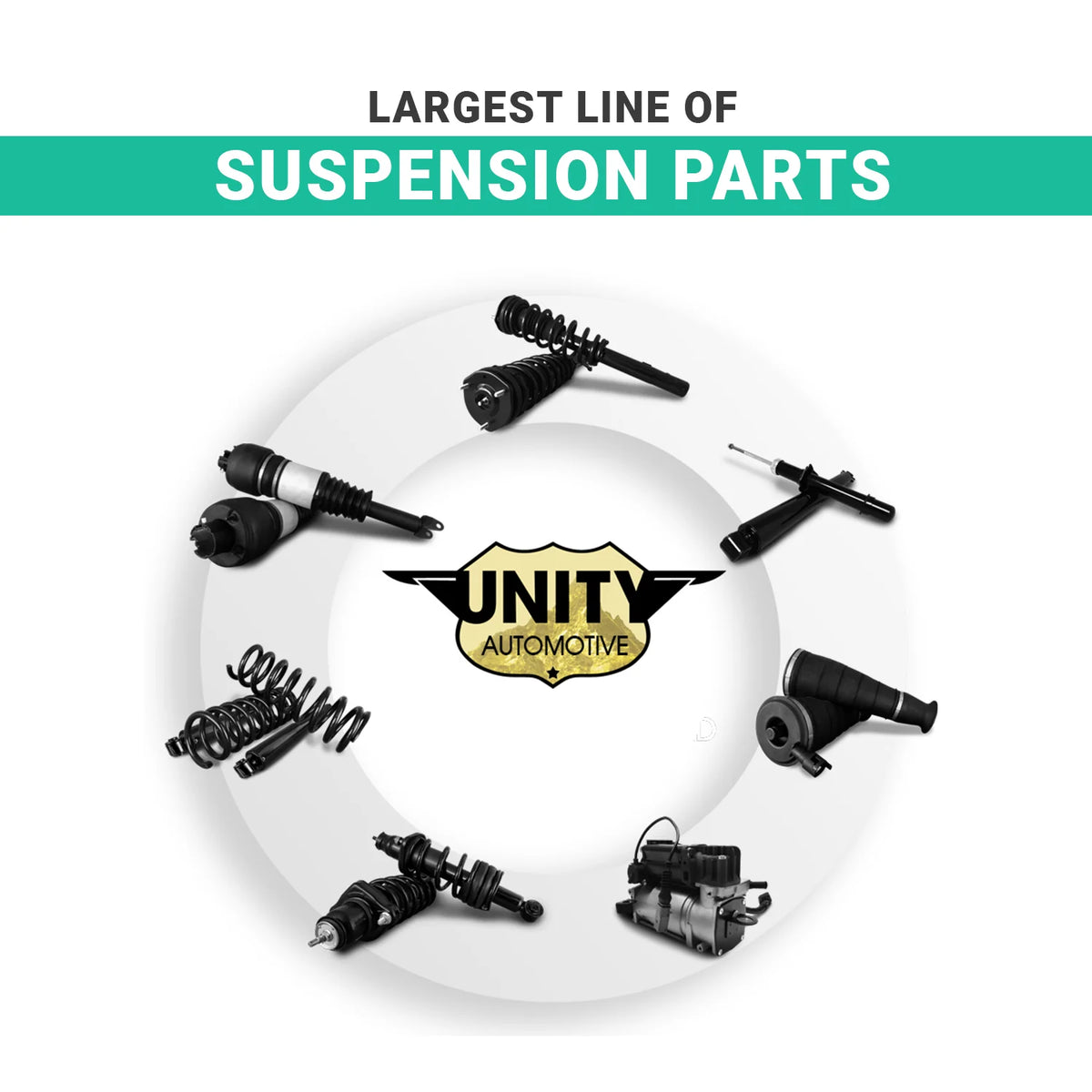 Unity Automotive Complete Strut Assembly Kit for 2007-2011 Honda CR-V