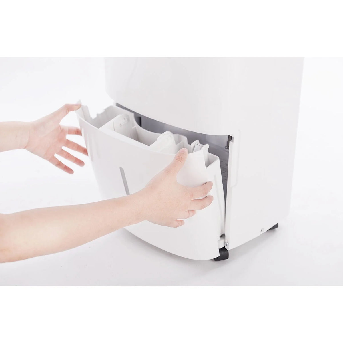 Honeywel 20 pt 1,500 sq ft Dehumidifier in White - Energy Efficient, Adjustable Humistat
