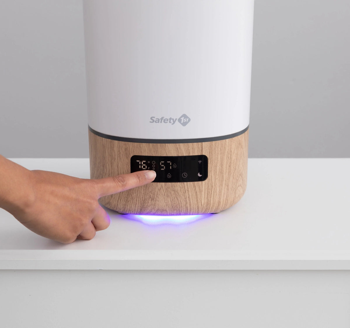 Safety 1???Smart Humidifier, Natural with White