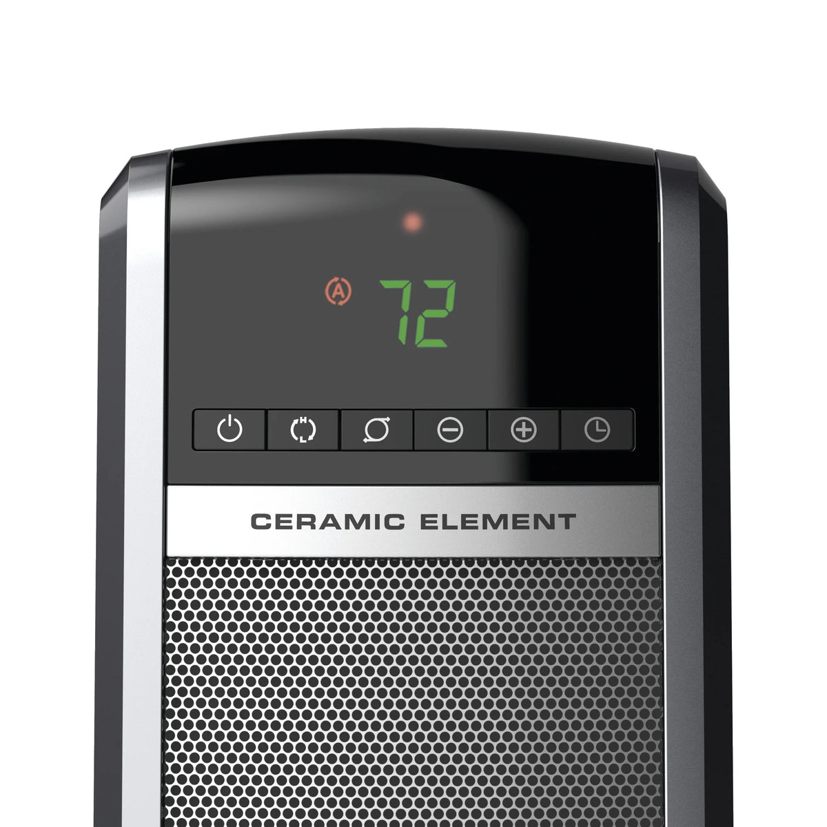 Lasko 29" 1500W Ceramic Tower Space Heater with Thermostat, Remote, Black, CT30754