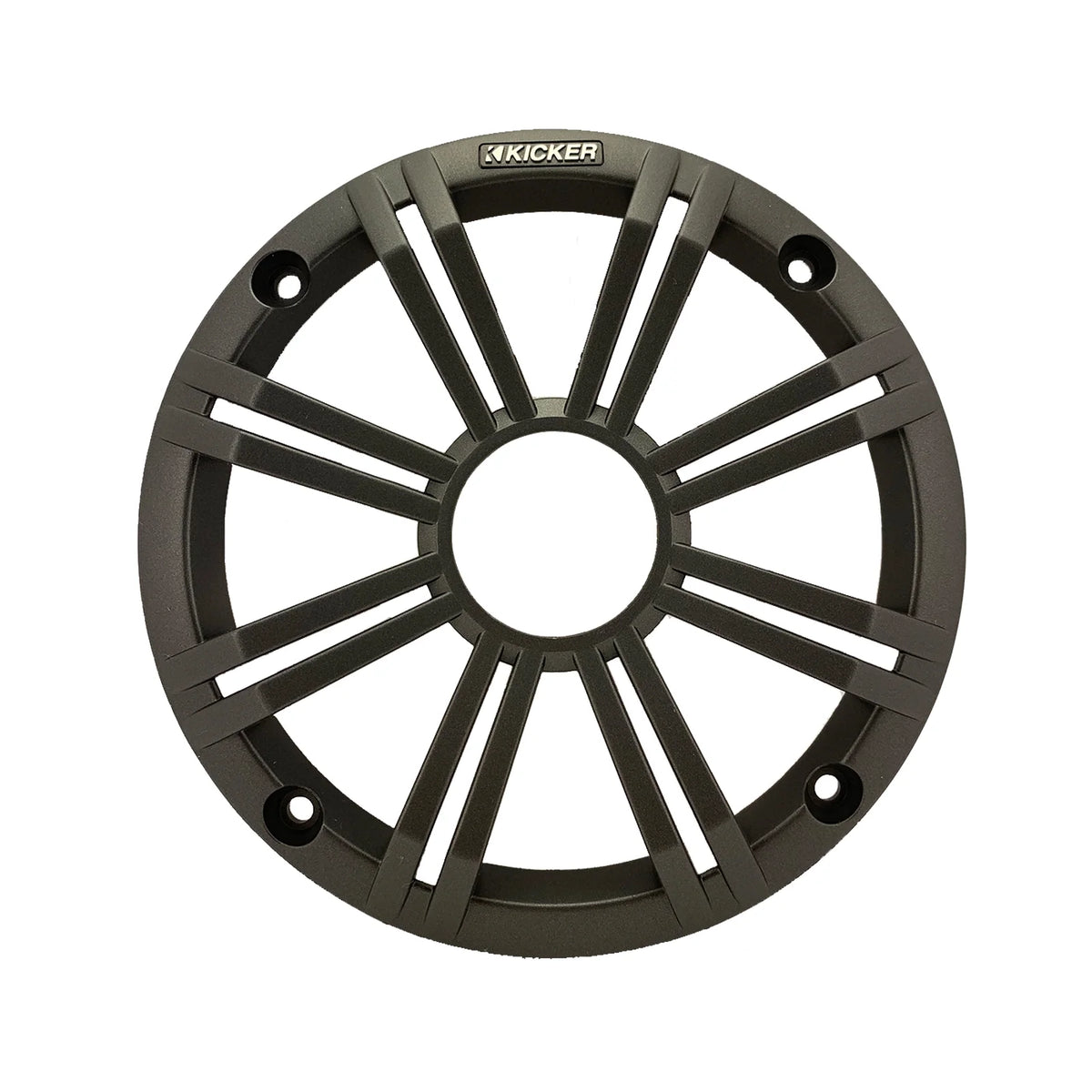 Kicker 46KMC2 Receiver + 2 Pairs 6.5" 2Way 195W Speakers w/ White Grilles, 50-ft Wire, 22" Antenna