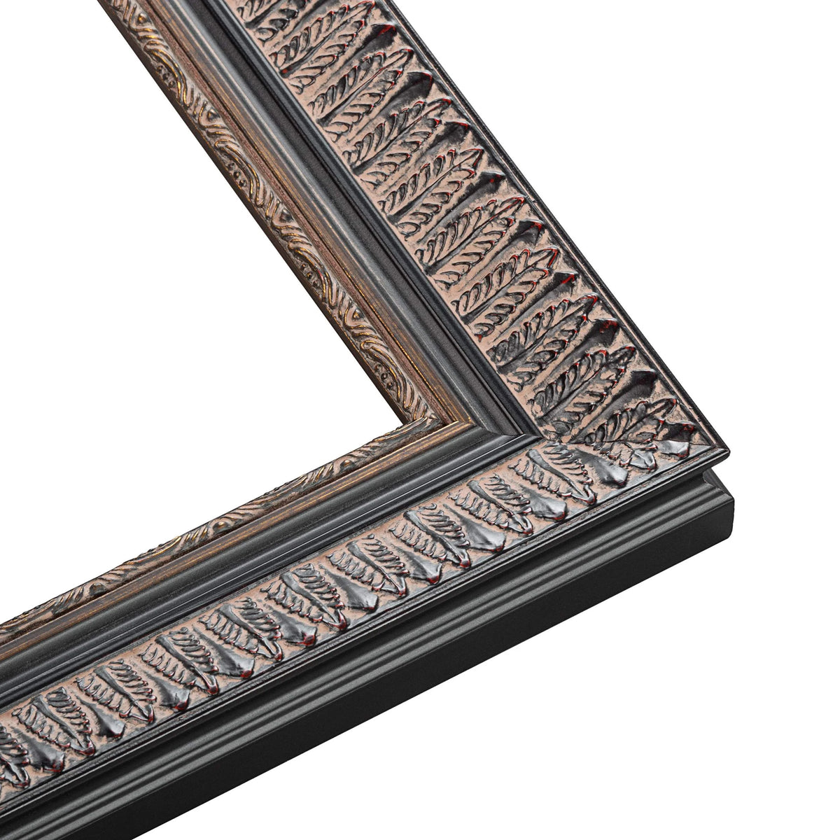 20x48 Frame Black Passaggi Solid Wood Picture Frame Width 1.5 Inches | Interior Depth 0.5 Inches |