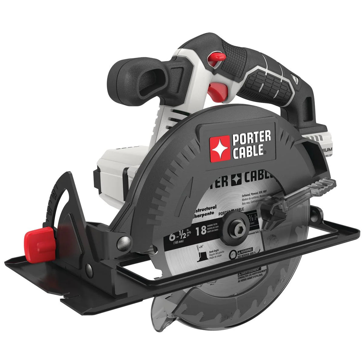 PORTER CABLE PCC660B 20V MAX Lithium-Ion 6-1/2-Inch Cordless Circular Saw (Bare Tool / Battery Sold Seperately)