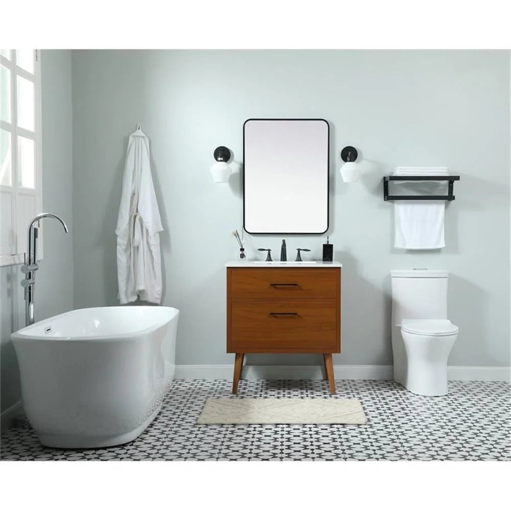 30 inch bathroom vanity in Green
