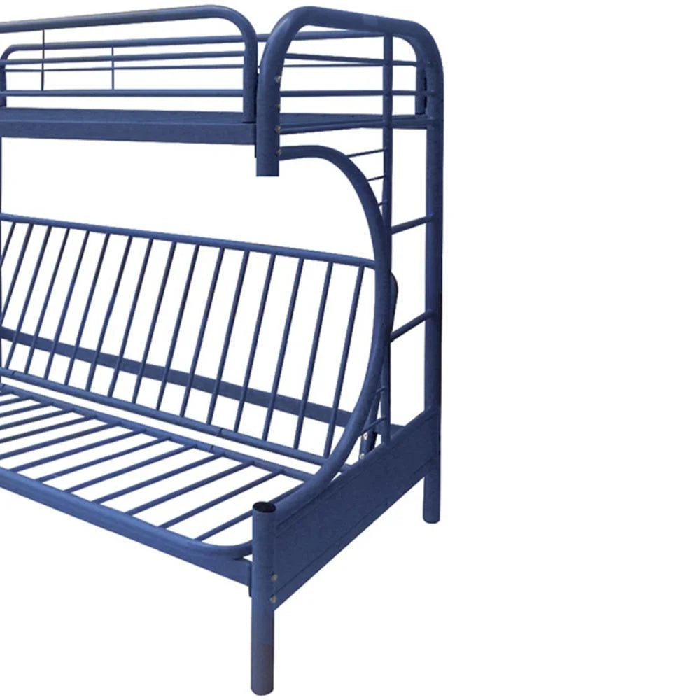 Acme Furniture Eclipse Twin over Full Futon Bunk Bed, Black