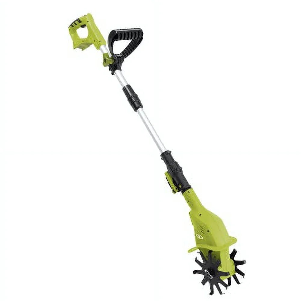 Sun Joe 24V Cordless Telescoping Garden Tiller + Cultivator, Tool only