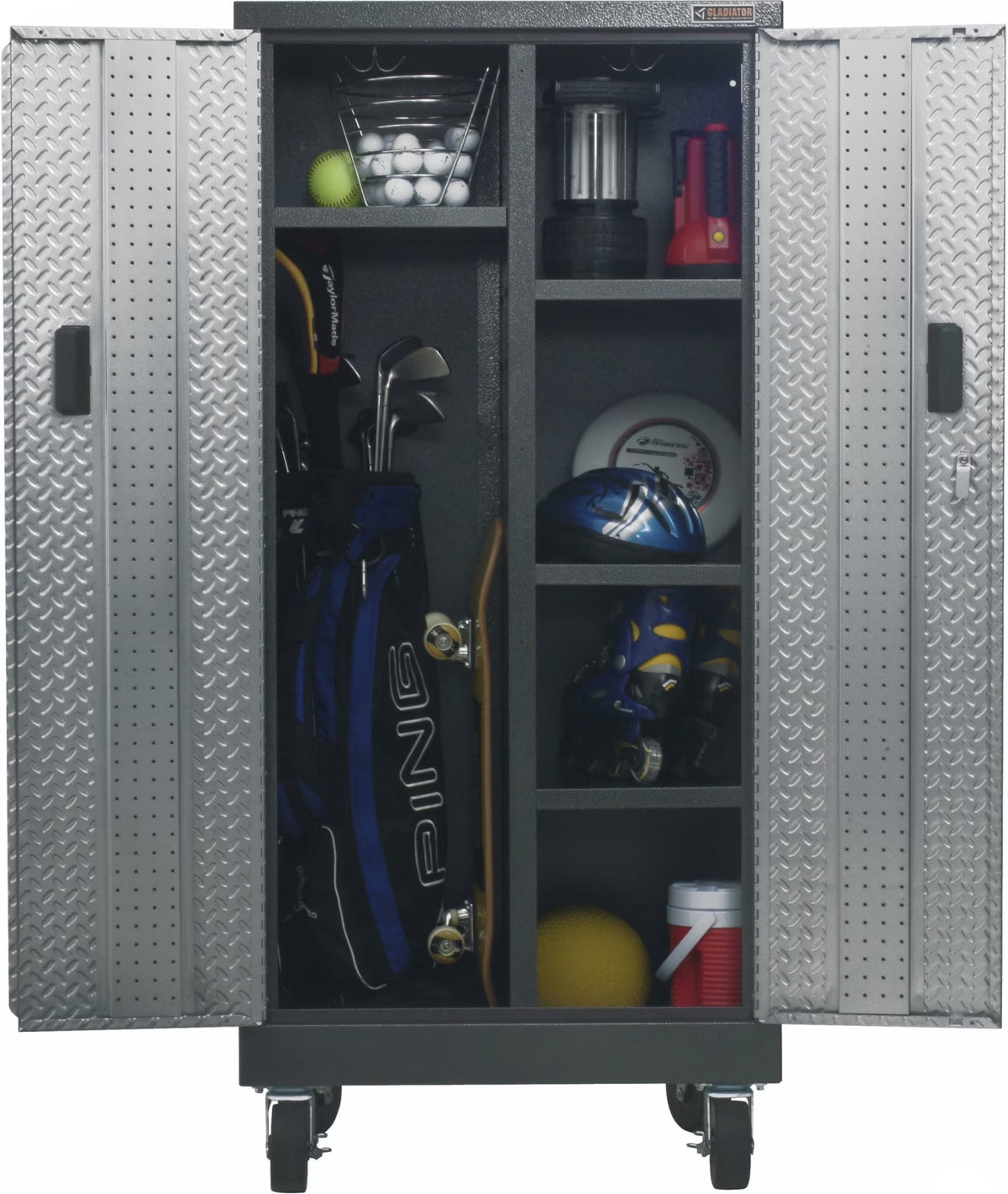 Gladiator Premier Pre-Assembled Tall GearLocker, GATL302DRG