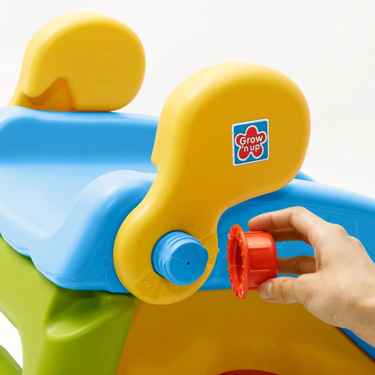 Grow 'N Up Plastic Toddler Slide and Rocker Combo